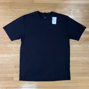 NWT Men’s 2UNDR T-Shirt, Black, Quick Dry, Crew Neck